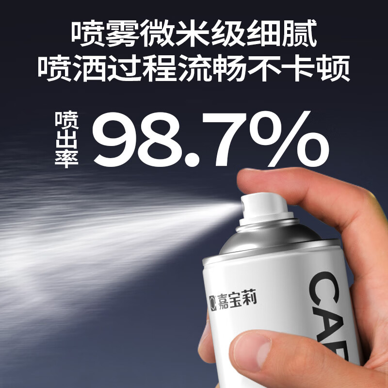 Carpoly ordinary self-spray hand spray paint industrial anti-corrosion paint metal anti-rust paint scratch repair automatic spray paint 450ml white 1 tube
