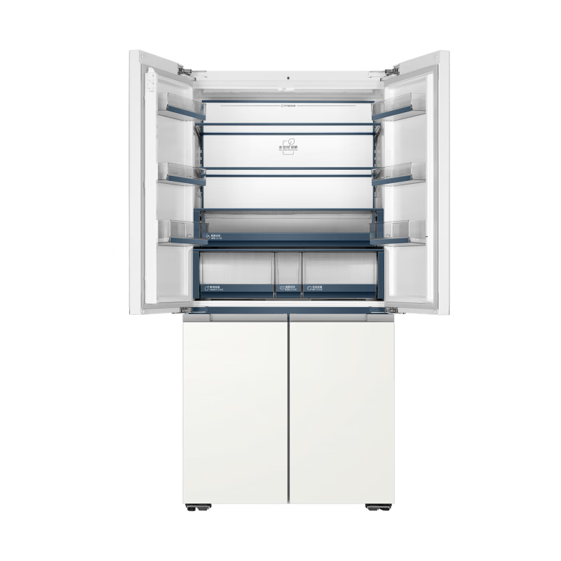 Haier Heyue refrigerator 625 liters BCD-625WLHTD2BW4U1 ultra-thin zero-embedded cross-door household large capacity BCD-625WLHTD2BW4U1 Yunfubai