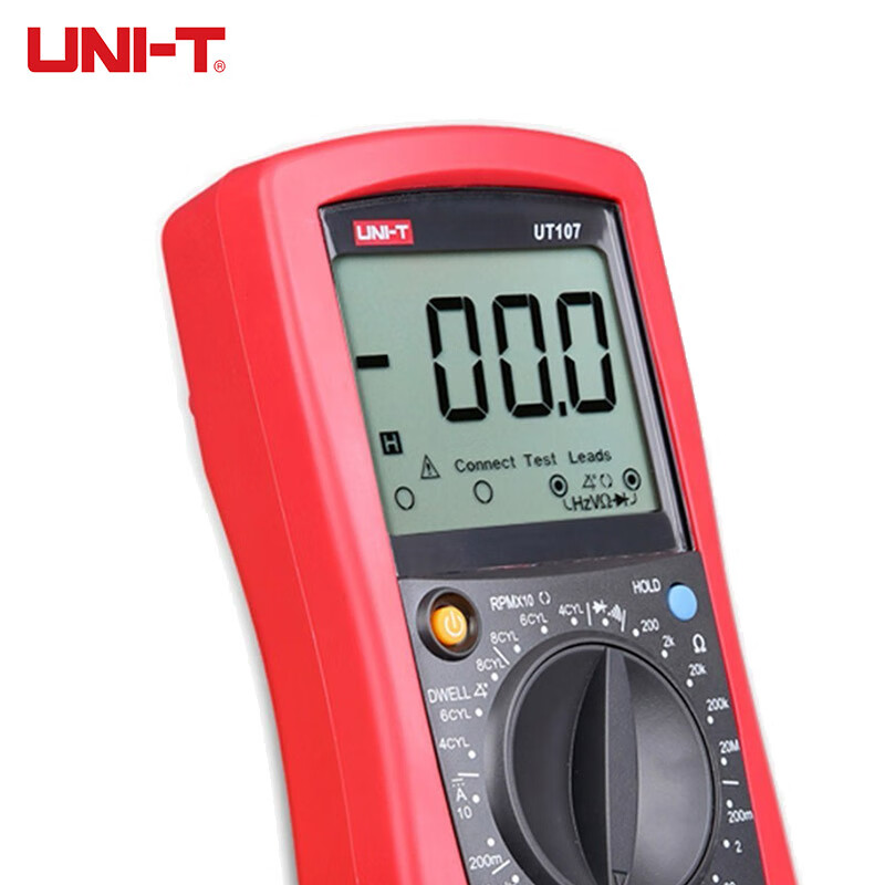 UNI-T UT107 automotive multimeter high-precision digital display multimeter (frequency/temperature 12V battery test)