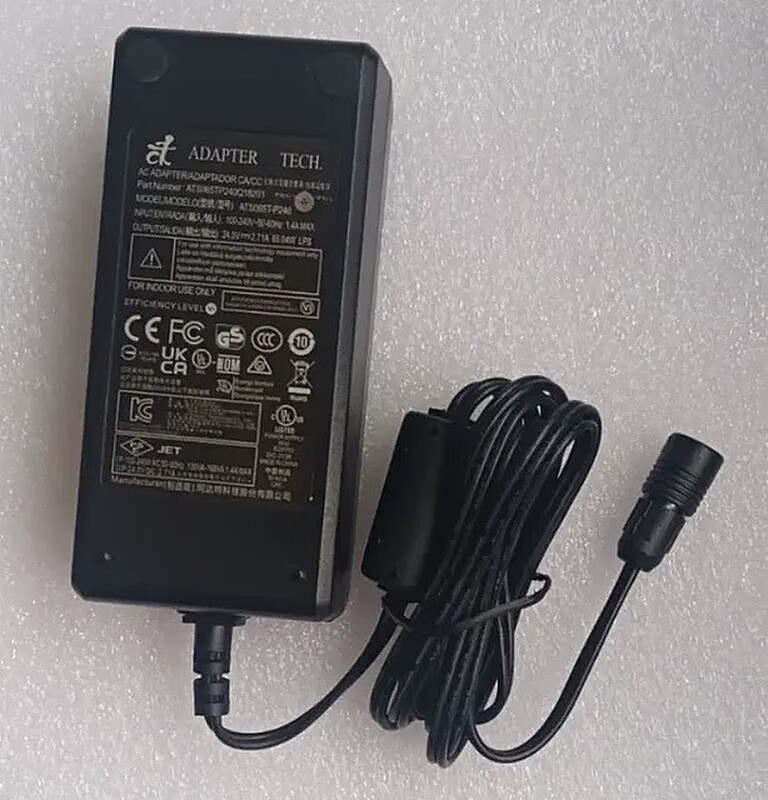 ADAPTER TECH ATS065T-P240 24V2.71A 3.75A power adapter supplier power adapter three-pin