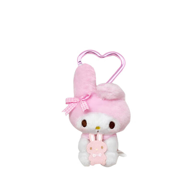 Sanrio genuine authorized Coolomi Melody KT cat pudding dog penguin plush doll pendant bag keychain 11cm line big ear dog pendant genuine authorized + anti-counterfeiting label