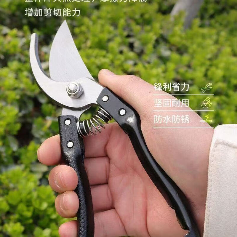 Wen Shiou gardening scissors, fruit tree pruning pruning shears, powerful branch pruning flower shears, labor-saving household scissors, garden high branch shears, Japanese thick branch shears, thin branch shears, super sharp, super labor-saving