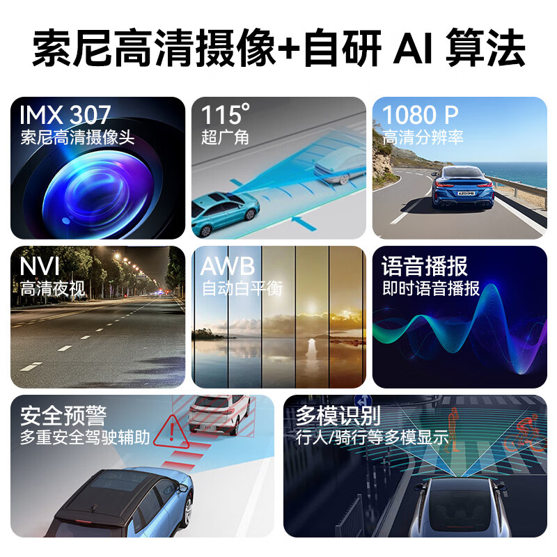 Peer's car-machine smart cockpit dedicated ADAs assisted driving perception adas driving assistance_matched with Peer X100 series