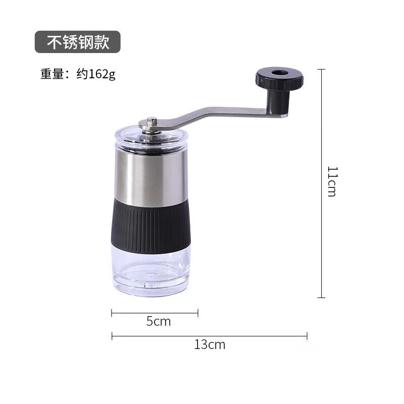 Yuansi pill grinder, pill grinder, medicine grinder, medicine pill baby, Chinese and Western pressure crushing, ultra-fine manual grinder, 304 steel hand-cranked bean grinder, silver