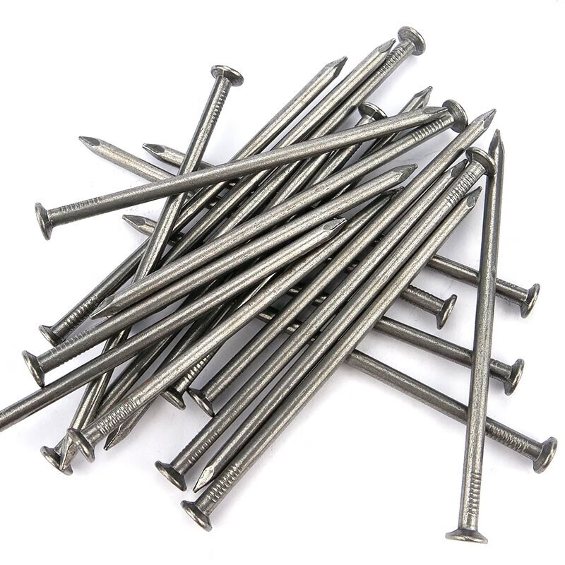 Bingyu BYW-601 nails, woodworking nails, foreign nails, round nails, handmade wall nails, 2.5 inches 60mm (1kg)