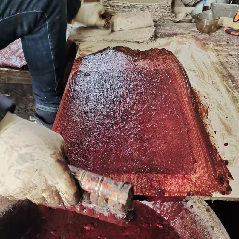 Special thickened blood mulberry paper for sealing wine jars. Wine bottle and flask sealing material. Traditional sealing paper. Blood paper direct sale. 21*21 blood mulberry paper 10 stickers. Free shipping and free disposable gloves.