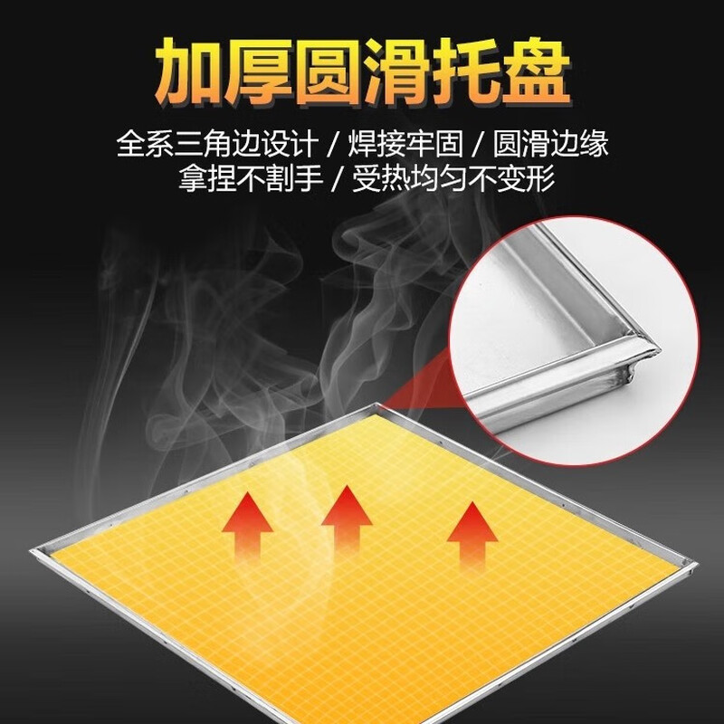 Original Jinwei anti-dry burning original Jinwei rice roll machine steamer commercial stall Guangdong rice roll machine liquefied gas steam oven complete set of rice roll machine anti-dry burning model hand-pulled 56*56 one layer with bracket