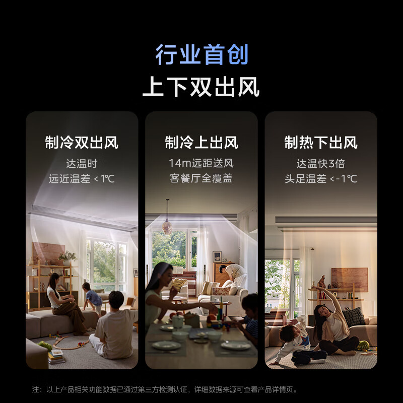 Midea Pilot central air conditioner fourth generation/third generation one-for-four, new product upgrade, daylight oxygen sterilization, high-end smart whole-house air manager, one price all-inclusive, Navigator fourth generation, 5 HP, fourth generation, one-for-four 80-110