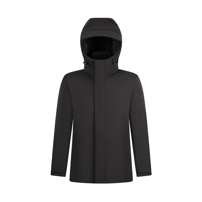 Qipai Outdoor Down Down Jacket Men's 2025 Winter Hooded Casual Young and Middle-aged Top Jacket