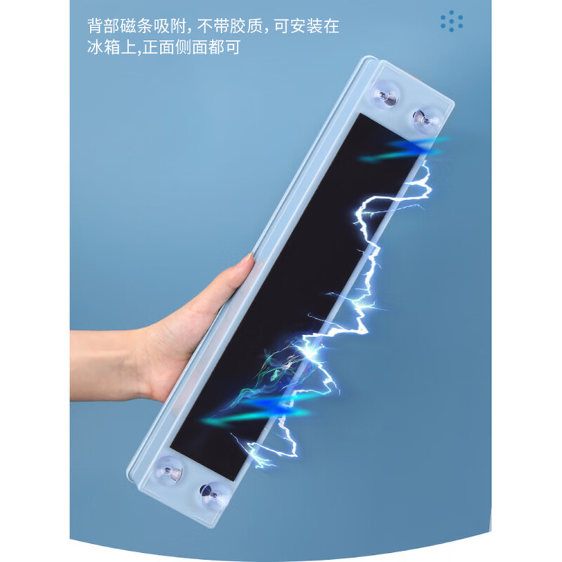 RSRDDY food-grade cling film cutter ABS anti-fall magnetic thickened hidden sliding knife cutting box household economical ABS plastic cutting box (Bishui) does not include film