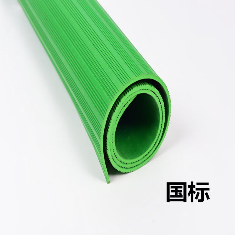 Mo Peng Insulation Blanket High Voltage Insulation Mat Power Distribution Room Insulation Board Rubber Mat 3/5/8/10mm Power Distribution Room 35kv Rubber Carpet Red Stripe 3mm Per Square
