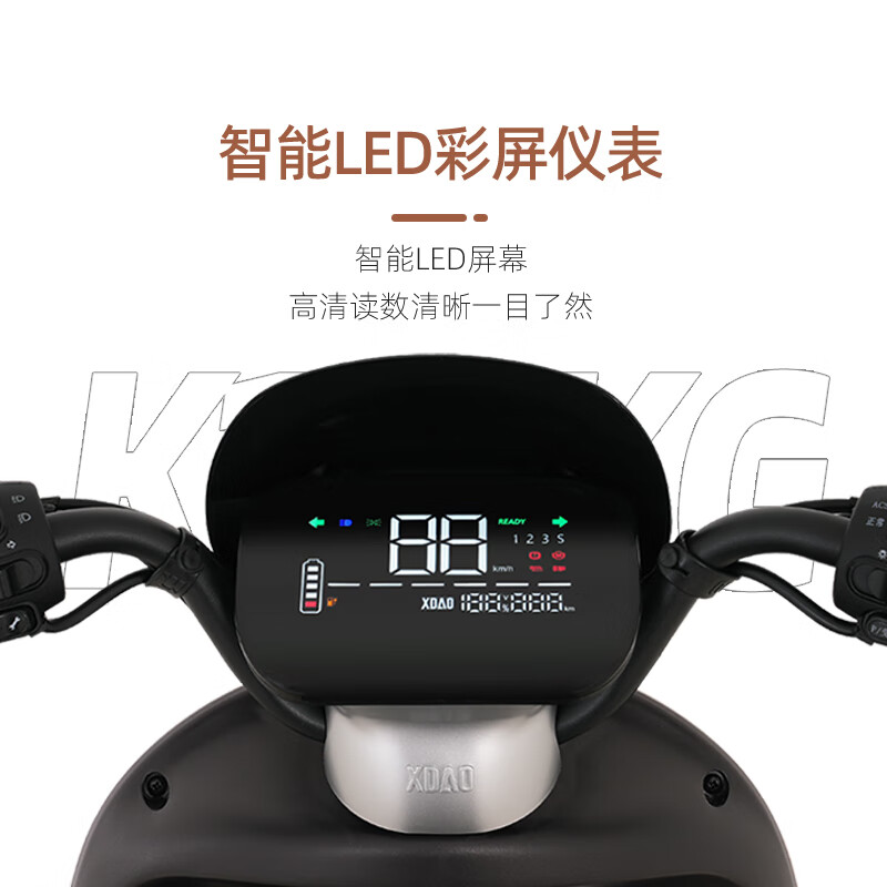 Knife electric motorcycle K18 long range, large power, 1000W large motor electric motorcycle 60v20ah lead-acid motorcycle for commuting long distances, unisex and fashionable, Chunya Green