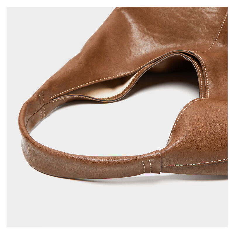 15MINS bag for women 2025 new style soft leather light luxury large capacity shoulder tote bag brand high-end fashion women's bag