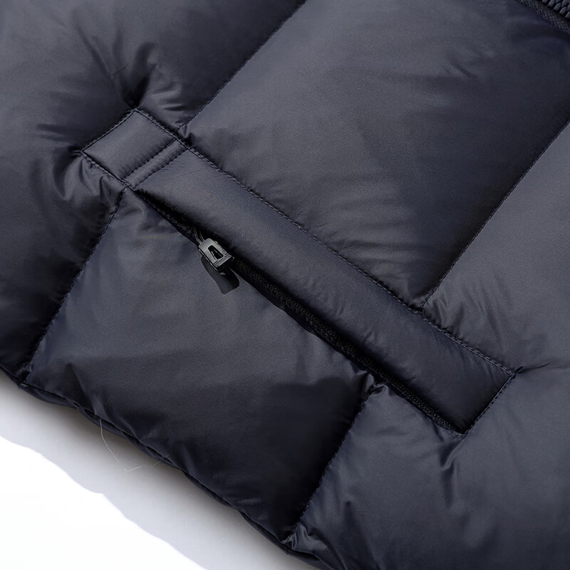 Flying in the Snow High Puff Goose Down Down Jacket Men's Short Stand Collar New Fashion Trend 90 Velvet Thickened Warm Simple Jacket