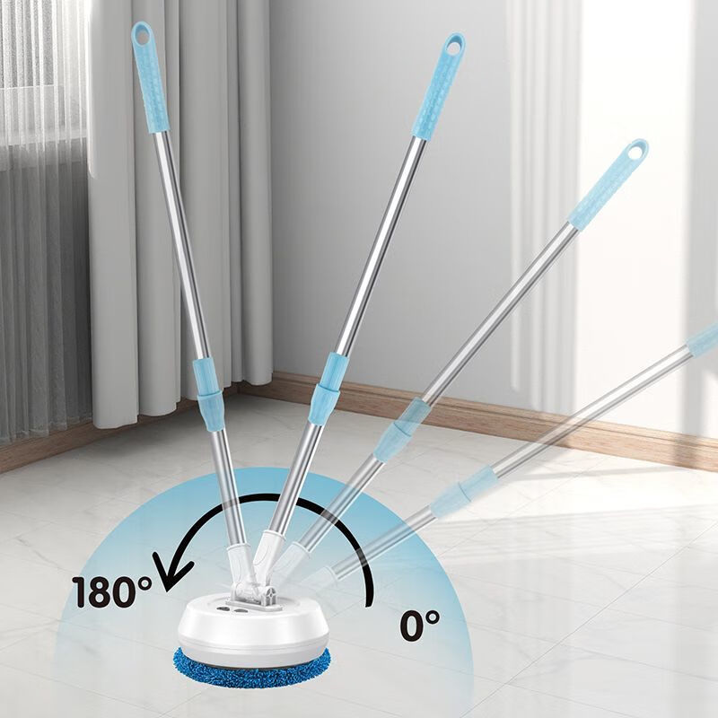 Glass Cleaning Artifact Fully Automatic Home Window Ceiling Smart Electric Cleaning Brush Electric Glass Cleaning Artifact Blue Electric Glass Cleaning Machine + 2 Cloths