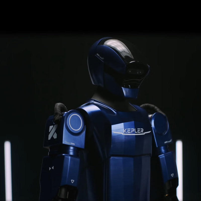 Kepler Forerunner K1 Universal Humanoid Robot Intelligent AI Conversation Robot Scientific Research Artificial Intelligence Commercial Retail Logistics Warehousing Family Accompanying the Elderly in Work and Housework Kepler Forerunner K2-Multidimensional Perception Technology