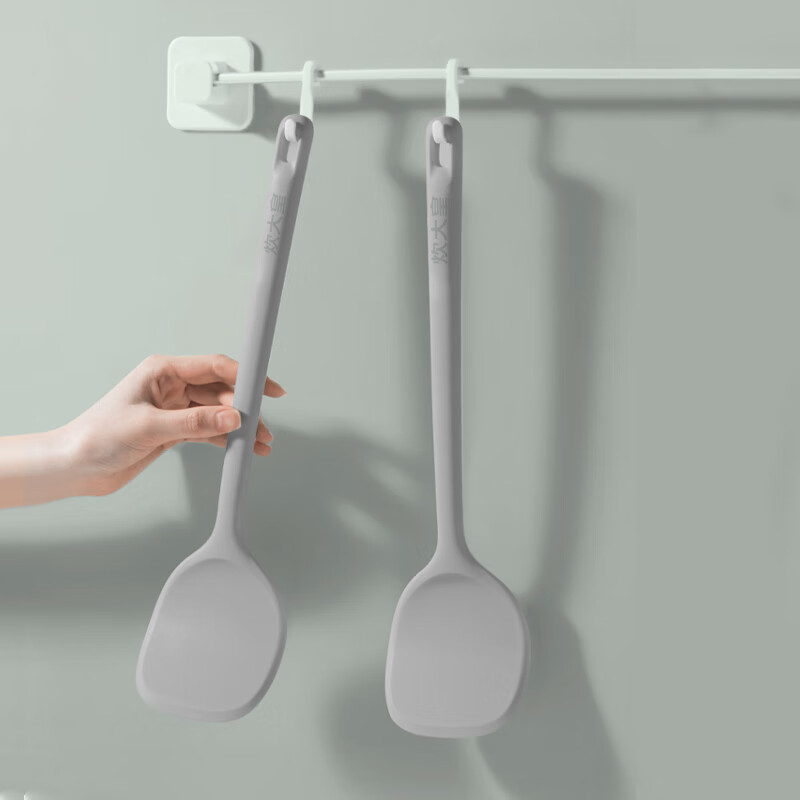 COOKER KING silicone spatula non-stick wok frying pan frying pan special cooking spatula high temperature resistant SG01S