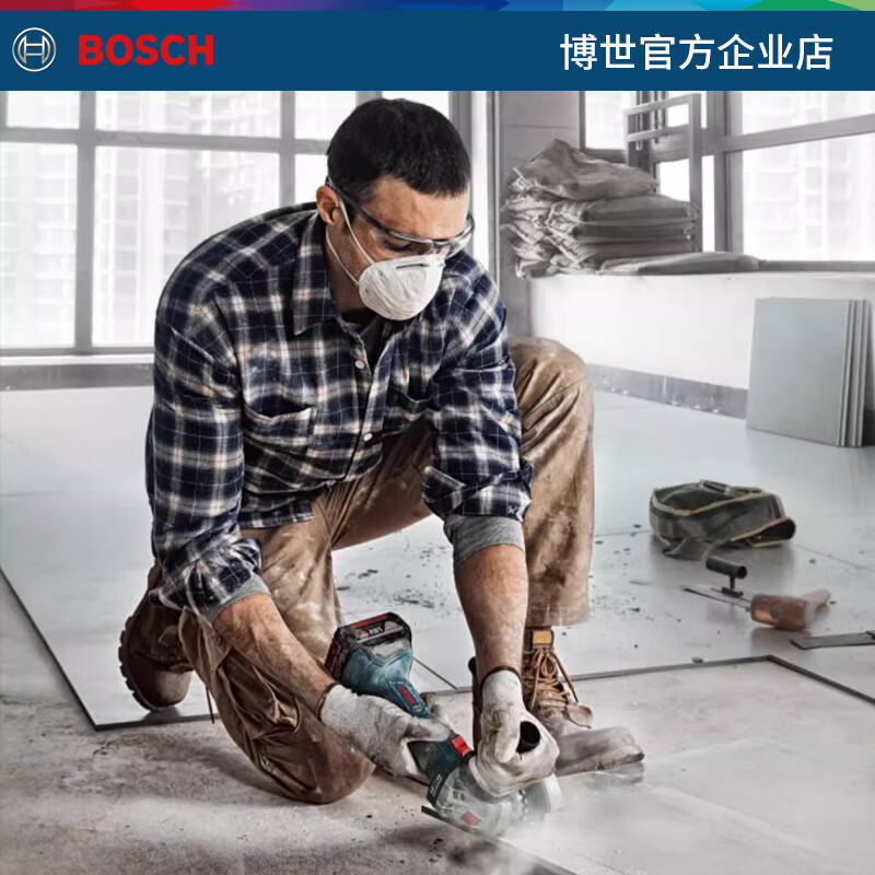 Dongcheng Brushless Lithium Electric Angle Grinder GWS180-Li Handheld Rechargeable Polisher Doctor Metal Cutting and Polishing Machine Brushless GWS180 4.0 Single Electric + Brushless Lithium Electric Hammer
