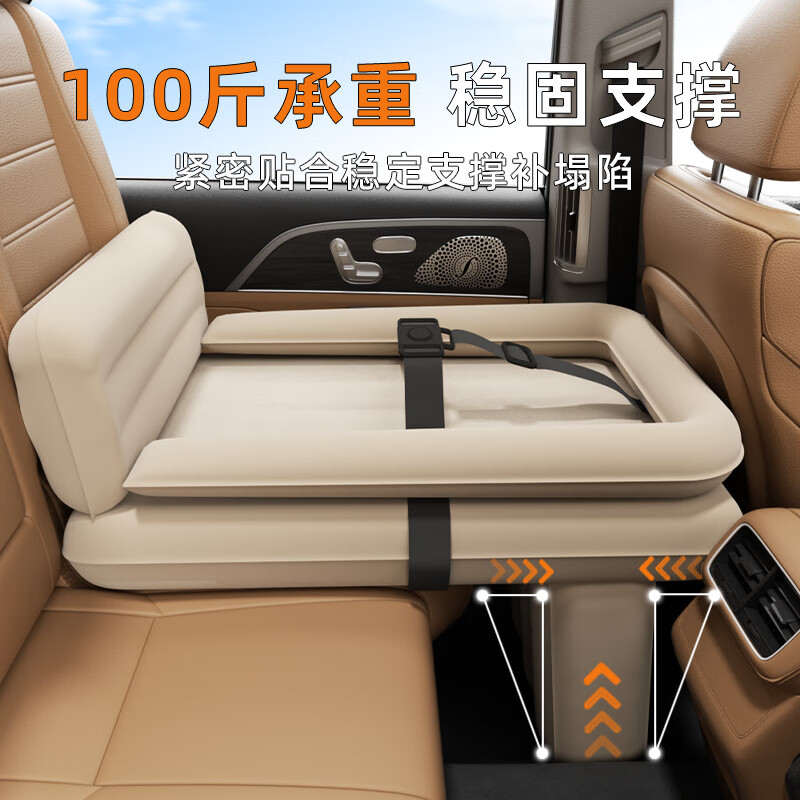 Uncle Snail automatic inflatable children's baby high-speed rail sleeping artifact car portable inflatable mattress with baby airplane train sleeping bed