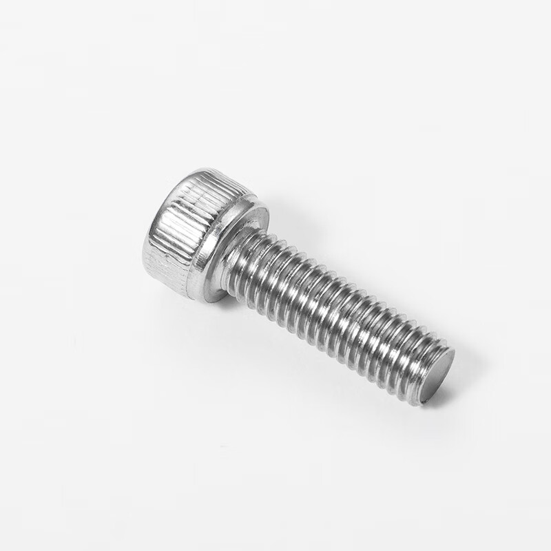 AOZHAN Industrial (AOZHAN) 304 stainless steel DIN912 hexagon socket full thread screws M6 *25 10 pieces/pack
