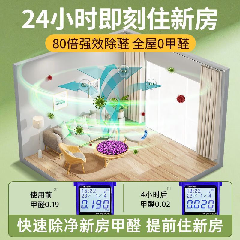 Pick-up Maojia Shushi Active Manganese Formaldehyde Activated Carbon Bag New House Urgent Decoration Quick A Odor Office Bag 4kg Net 110-190 Flat 2 Detection Box