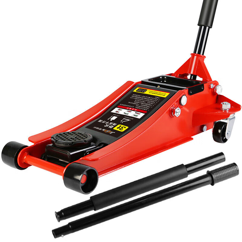 Driving Horizontal Jack Hydraulic Horizontal 3 Ton 5 Hydraulic Jack Car Off-Road Repair Auto Repair 4S Shop Special Dual Pumps Driving 2.5 Ton Vehicle Rescue