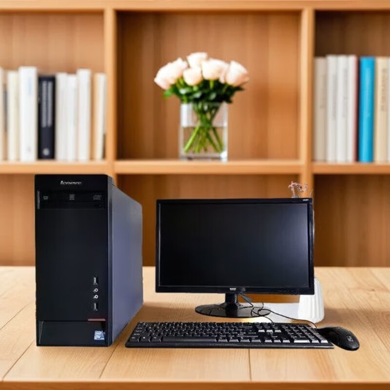 Lenovo (lenovo) desktop computer game console commercial designer office personal home desktop editing second-hand computer complete machine configuration 2 i3 3200/8G-620G/HD core display single host/9 new