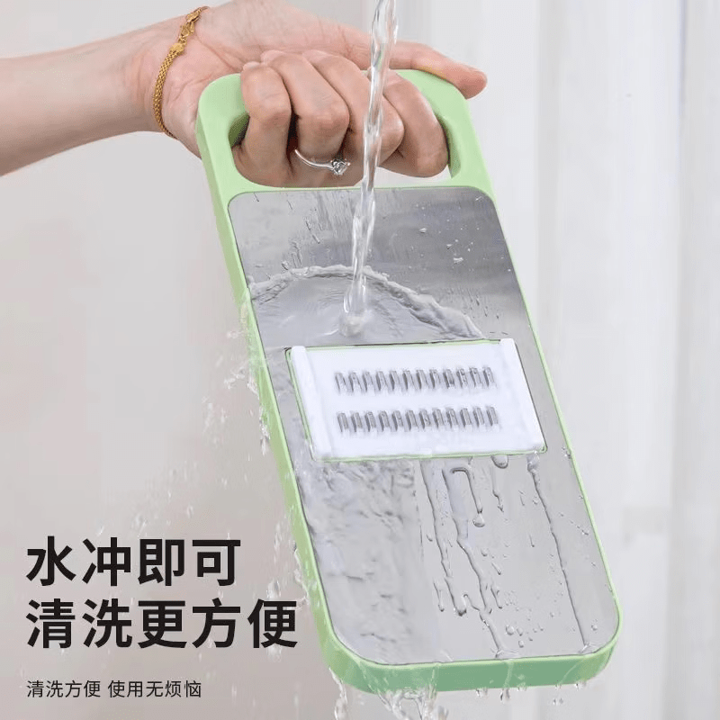 JCZS German quality 6-piece set stainless steel grater multi-functional vegetable cutting tool kitchen potato grater