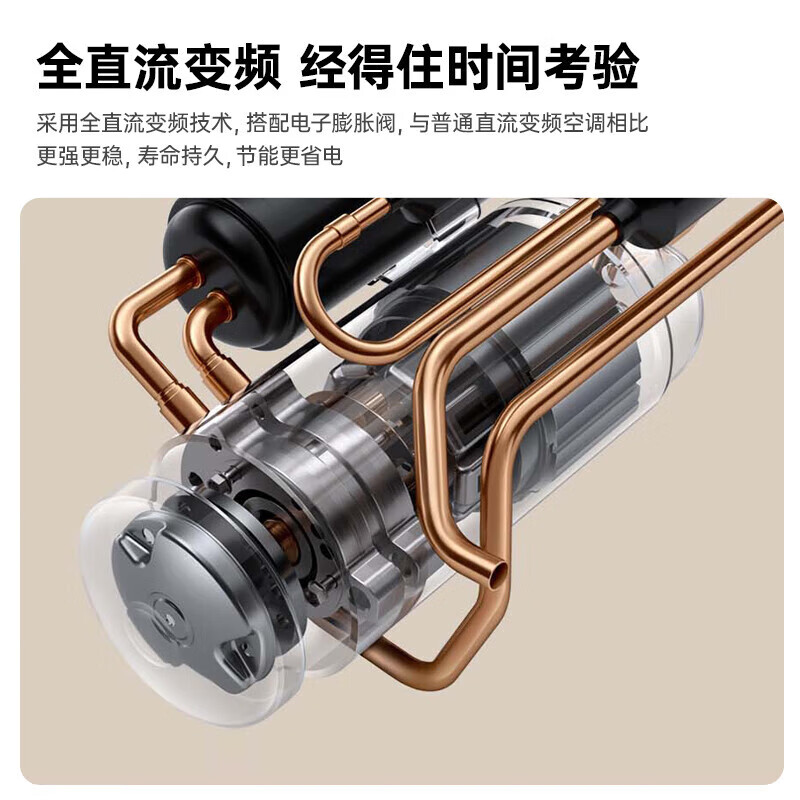 Xiaomi local warehouse quick delivery Mijia Internet heating and cooling air conditioner value-for-money combination air conditioner smart variable frequency self-cleaning cabinet air conditioner + wall-mounted air conditioner two-room hanging machine Large 1 horsepower hanging machine