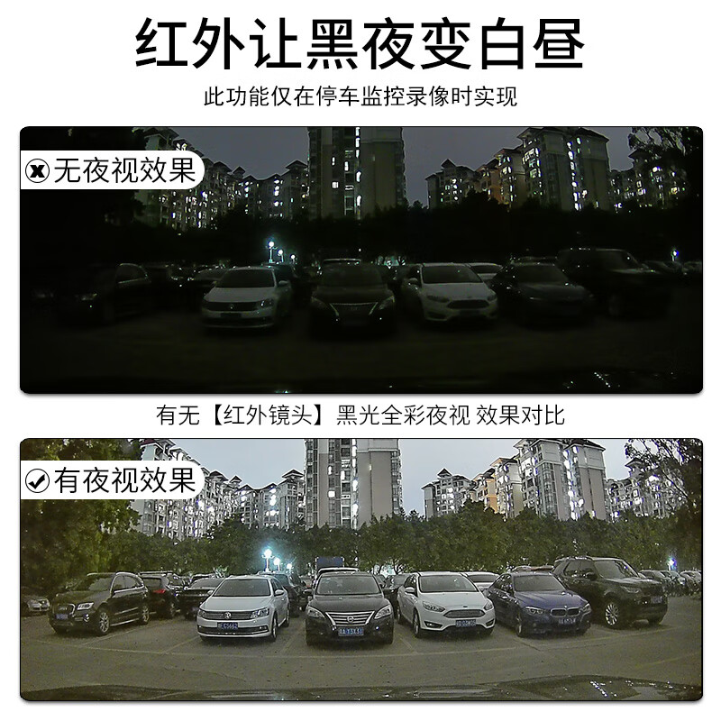 Lingzhou BMW 5 Series Driving Recorder Special Wire-Free BMW 530/525 Five Series Ultra-clear Night Vision Original Hidden Type 24-26 BMW 5 Series Special/Black (Single Lens) 1944P 3K + No Card