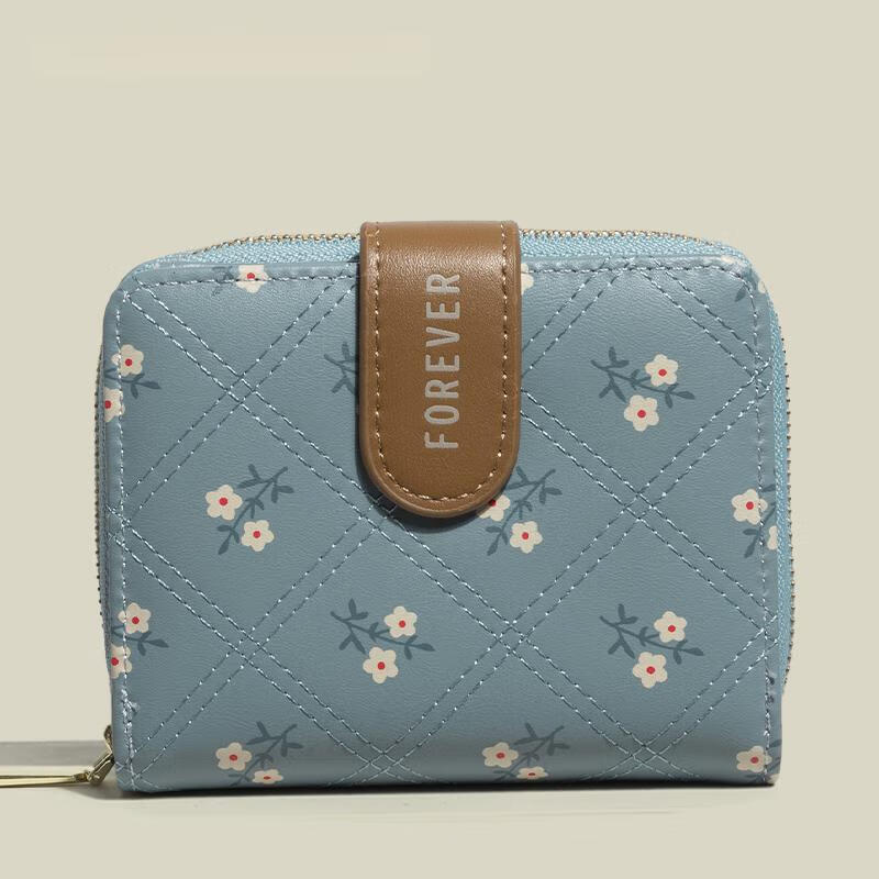 Copperni Wallet Women's Large Capacity Student Card Bag All-in-one Multifunctional Coin Purse Bank Card Storage Bag Beige