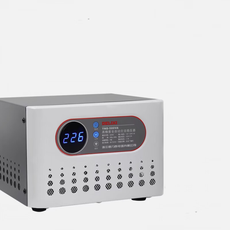 Delixi single-phase voltage regulator 220v fully automatic 1KW2kw3kw5kw9kw home computer TV TND_30K (30000W)