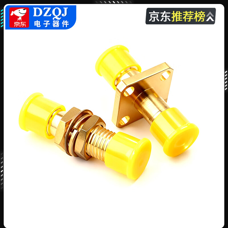SMA-KFD JDF KKY KKF flange 4-3 holes square four holes diamond two holes mounting external screw inner hole female seat SMA-KFD12-3 insulation length 12mm copper length 3mm no specification