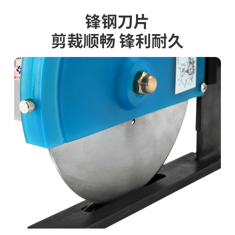 Sanqihu brand thick material cutting machine full set of curtain leather sponge automatic rebound cutting knife electric electric scissors YJ-D168 thick material type (3.2 meters track)