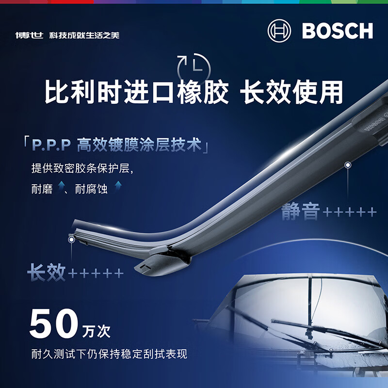 Bosch (BOSCH) Windshield Wiper Blade U26/20 Toyota 8th Generation Camry/Domineering Prado Highlander Asia Dragon