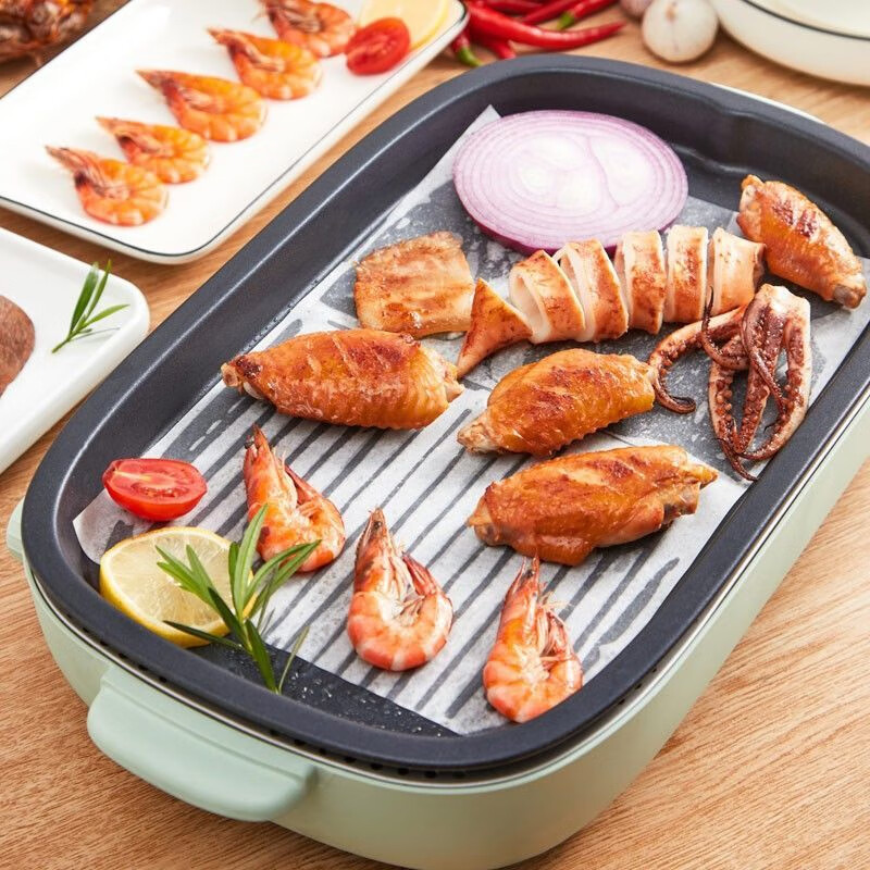 Furmantu oven special paper baking paper silicone oil paper barbecue paper oilcloth air fryer large package thickened oil-proof paper 40*60cm