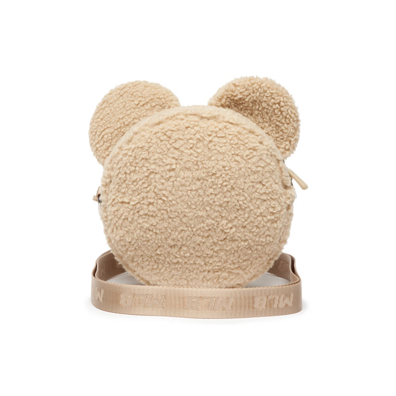 MLB New York Yankees Megabear Huris Cute Bear Polyester Cell Phone Bag Coin Purse Key Bag Oblique Khaki