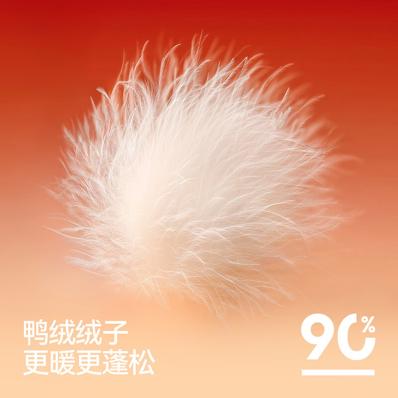 Semir Chen Duling | 90 down long down jacket for women 2025 winter new style detachable large fur collar hooded protective jacket milk white (white duck down) 10501 M