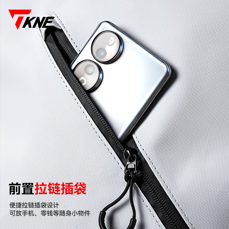 TKNE Helmet Bag Motorcycle Riding Backpack Motorcycle Touring Large Capacity Rider Bag Black Suitable for 90% of Helmets