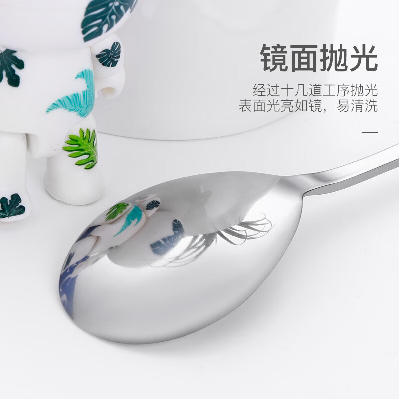 RSRDDY single-person stainless steel portable tableware set chopsticks three-piece set fork spoon chopstick box student storage box blue chopsticks spoon + wheat box