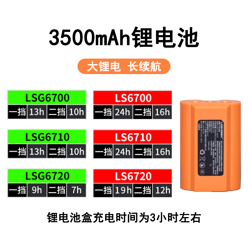 Laisai laser level new 12-line LSG6700 LS6700 infrared laser measuring instrument level high-precision bright light green light 12-line single power/30 mW