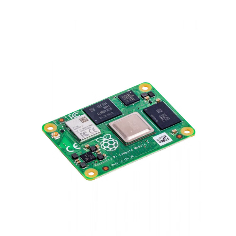 Raspberry Pi CM4 core board dual network port RS4854GWiFi Bluetooth kit IO BOARD base plate without WiFi/Bluetooth 4GB 16GB