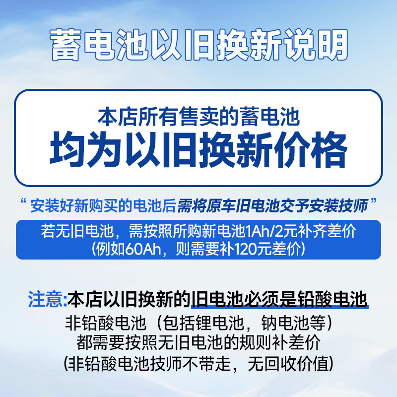 MAHLE car battery start-stop AGM LN3 adapts to Audi Q3/S3 New Yinglang Envision Encore 70Ah