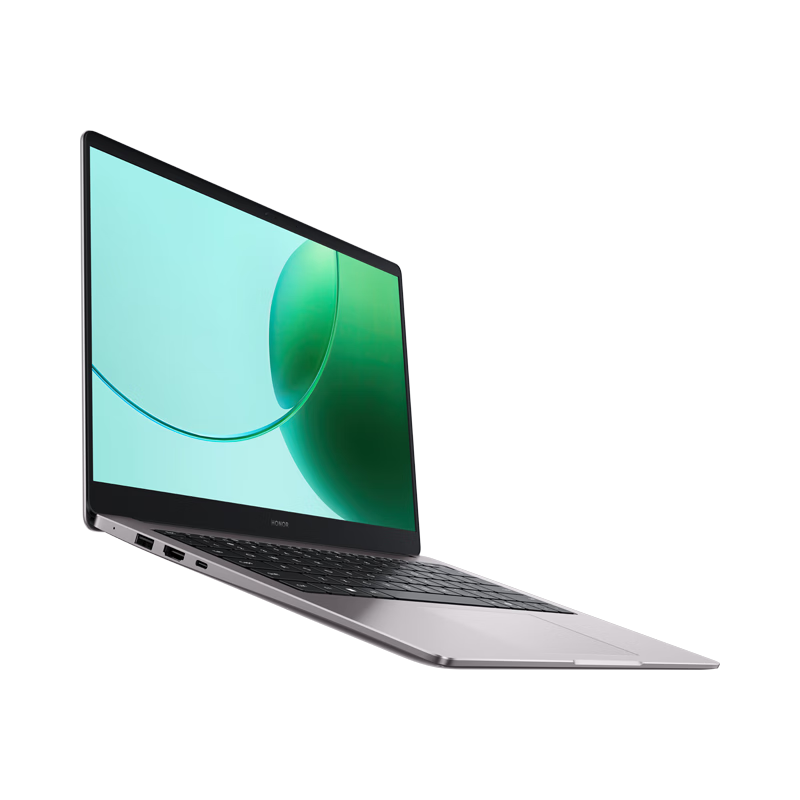 99% new Honor Laptop X14 Ryzen Edition 2026 14-inch thin and light eye protection screen business office computer R7-7735HS 16G+512G learning and entertainment computer