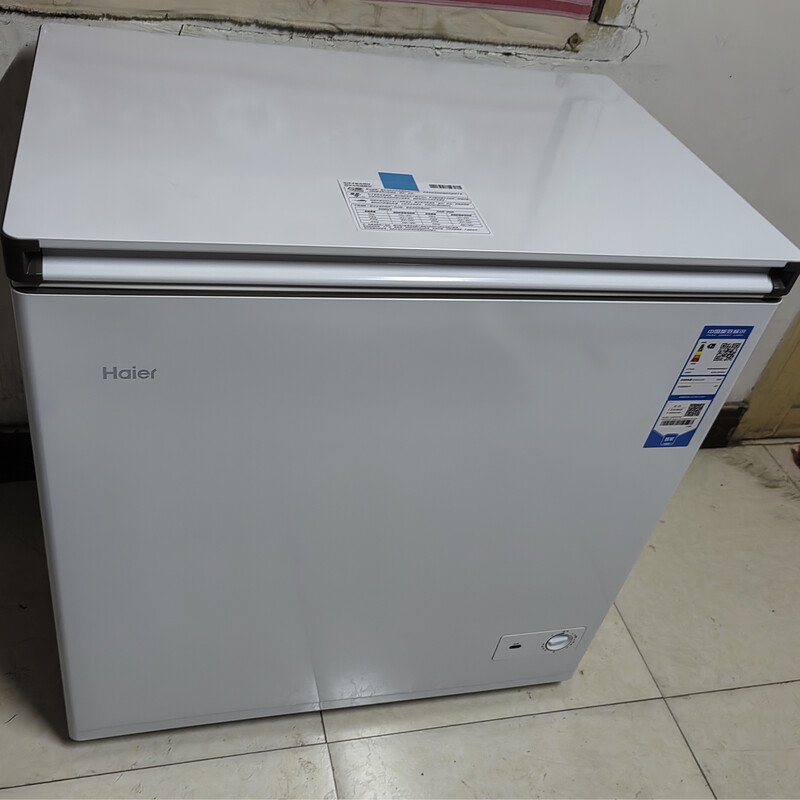 Haier tail cargo machine 200/142/100 liter small freezer household freezer fresh-keeping frozen quick-frozen single temperature anti-frost refrigerator GHDT quality 142 upgraded model GHW9D anti-frost -30 degrees deep freezing quick freezing