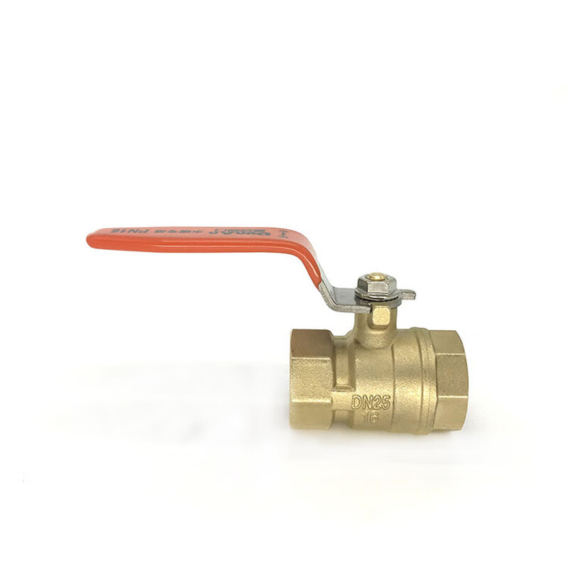 DUNAN copper ball valve dn25 20 heating 4 minutes 6 minutes 1 inch tap water valve meter front water switch 50 thick inner wire DN25_1 inch
