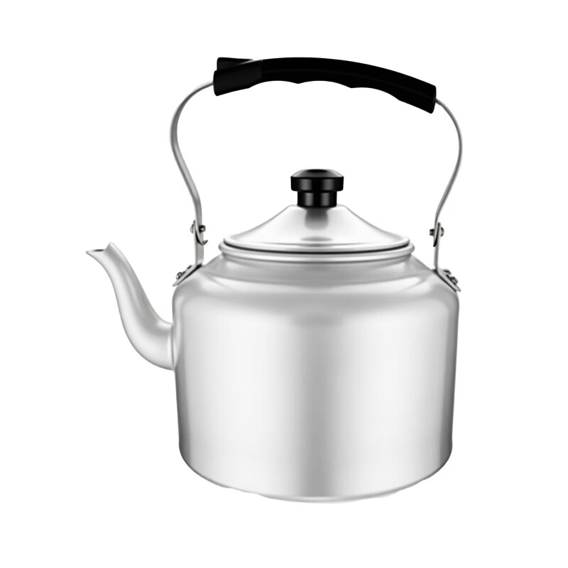 Fat Donglai's same old-fashioned thickened traditional aluminum kettle aluminum kettle large capacity 10 liters household teapot open fire gas (small family) extra extra thick aluminum kettle 22cm-4000ml extra extra thick A series