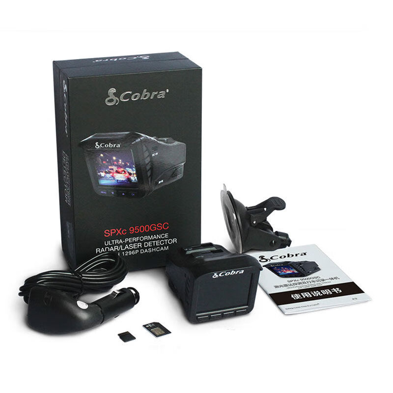 Cobra COBRA electronic dog 2024 driving recorder all-in-one mobile speed warning cloud upgrade 9500 Cobra spxc9500GSC complete set