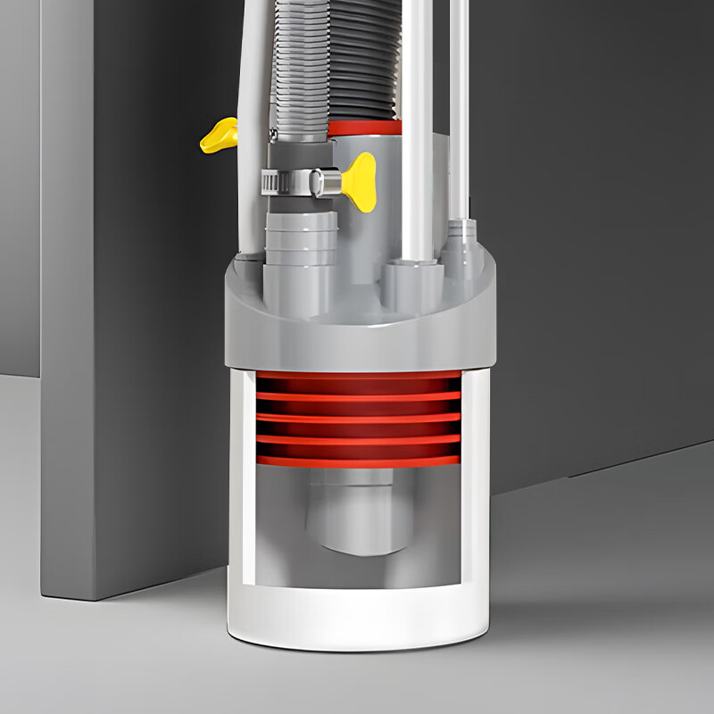 Dezhong kitchen sewer three-way sewer drain pipe three-way anti-odor artifact joint three-in-one multi-function integrated drain p157