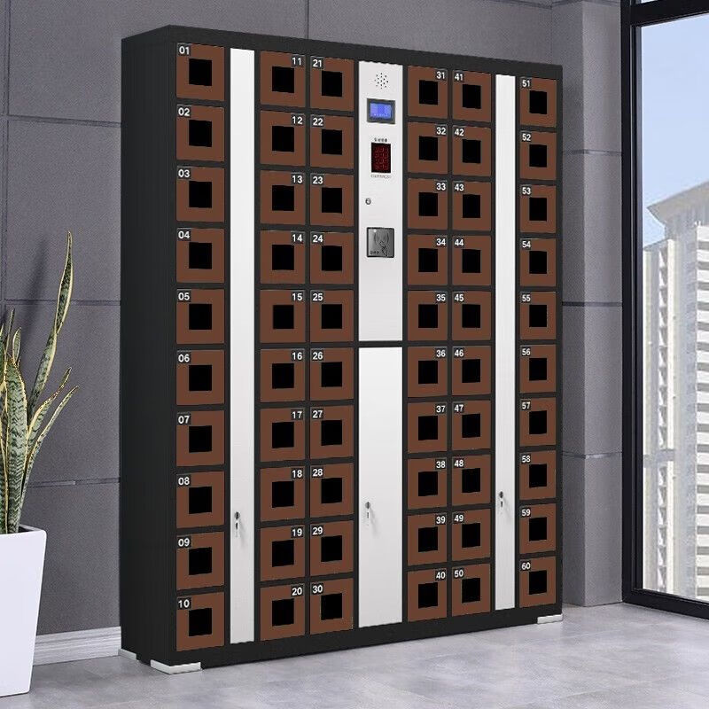 Calista mobile phone storage cabinet charging cabinet charging box storage cabinet electronic scan code face recognition fingerprint storage